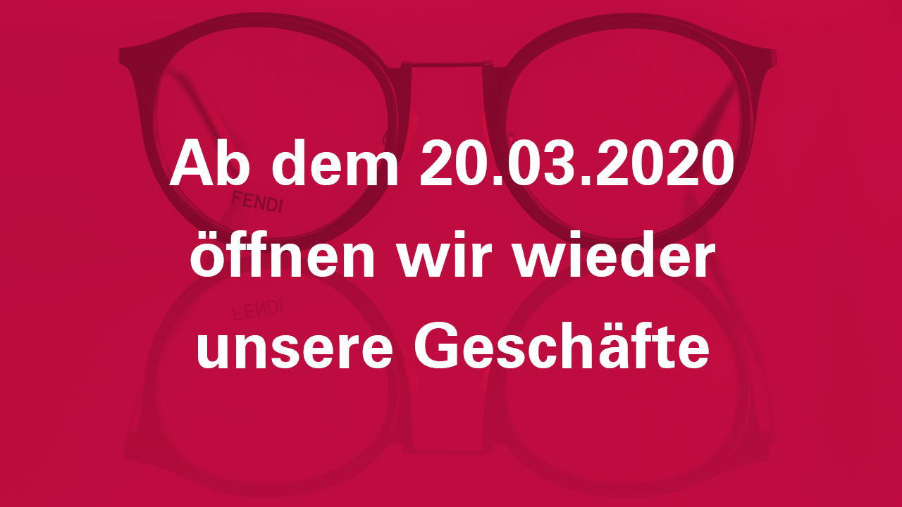 Infografik - Heiliger Optik & Akustik Aachen hat ab dem 20.03.2020 wieder offen